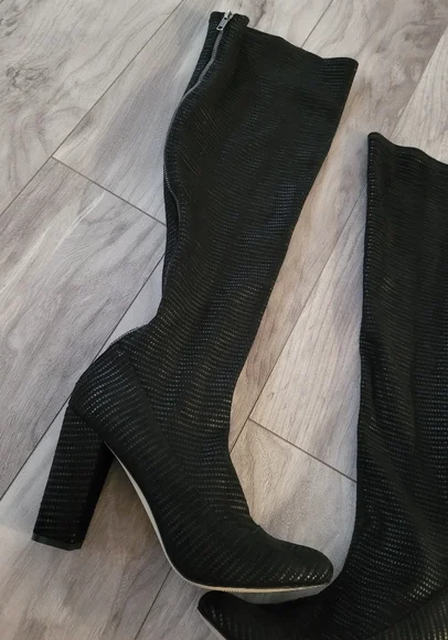 Nwot Nicole Ricci Over the Knee Boots size 10M - Picture 3 of 8